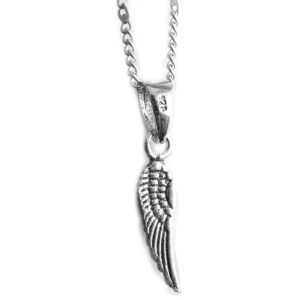 Tiny Engelsflügel Anhänger mit Kette 925er Silber