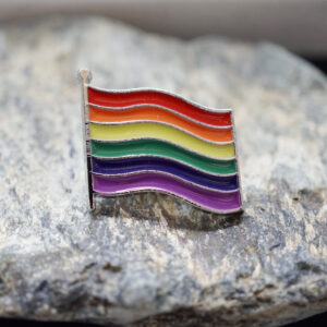 Pride PIN Anstecker Emaille – Rainbow Flagge LGBT