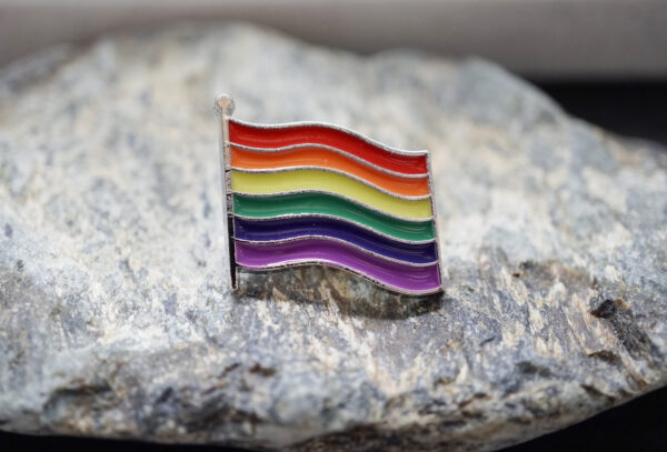 Pride PIN Anstecker Emaille - Rainbow Flagge LGBT