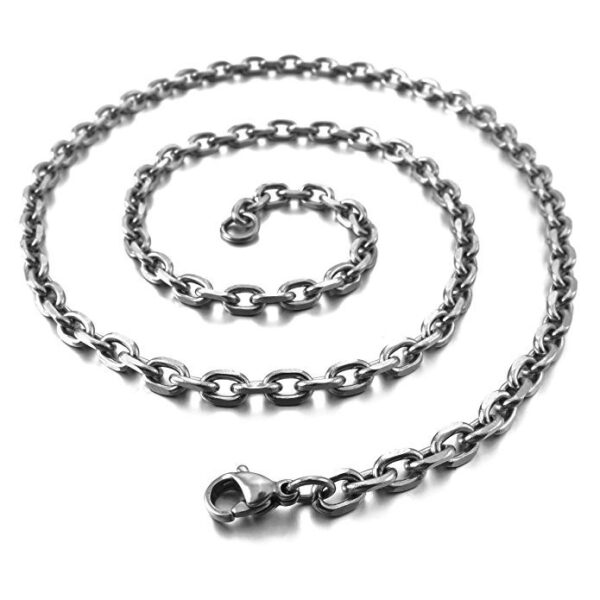 Om mit Lebensrad Anhänger mit Kette - 925er Sterling Silber – Bild 3