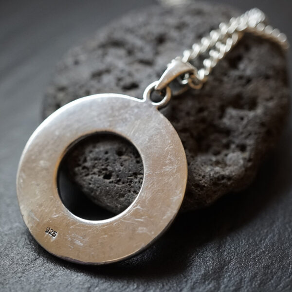 Runen Rad Anhänger mit Kette 925er Sterling Silber – Bild 3