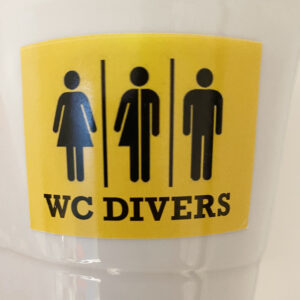 Gender DIVERS Sticker 10 Stück