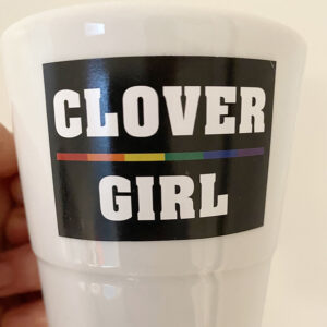 10 Stück „CLOVER GIRL“ Sticker