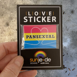 10 Stück  „PANSEXUAL“ Sticker