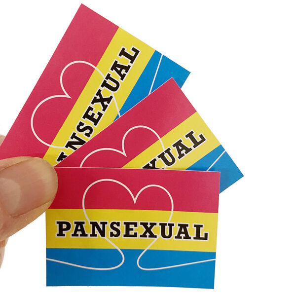 PANSEXUAL Gender Sticker 10 Stück – Bild 3