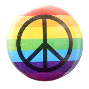 PEACE – Button Anstecker Badge