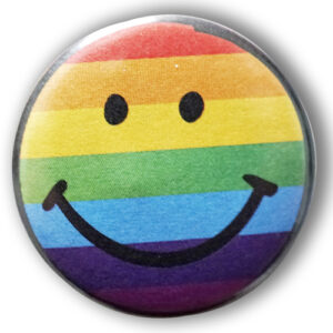 SMILEY Emoji-Button mit Anstecknadel (25 mm)