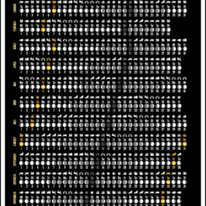 Mondkalender 2023 – Digitalposter