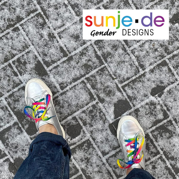 Pride-Schuhbänder für coole Sneakers (2 Paar)