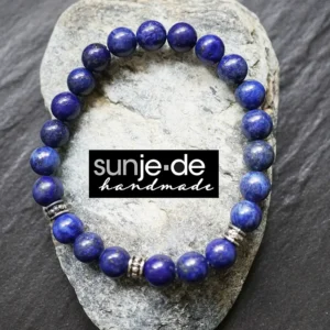 LAPISLAZULI – Edelsteinperlen Armband