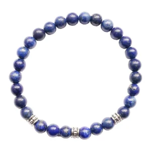 LAPISLAZULI – Edelsteinperlen Armband