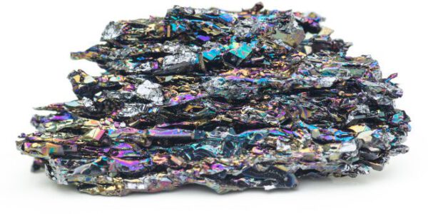 Piratengold Mineral Silicium Carbid - Moissanit mit galaktisches Farbenspiel – Bild 2
